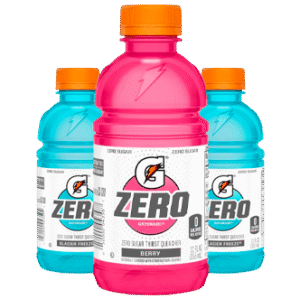 Gatorade G Zero Sugar Thirst Quencher Sports Drink, Variety Pack, 12 fl oz, 18 Pack Bottles