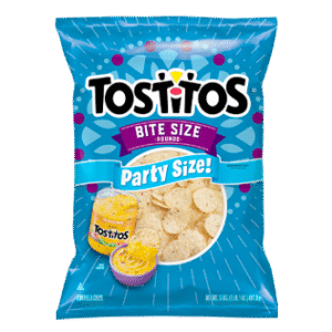 Green Tostitos Bite Size Rounds Party Size