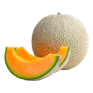 Cantaloupe Melon Fresh Organic Cut