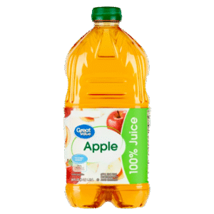 Great Value No Added Sweeteners 100% Apple Juice, 64 Fl. Oz.