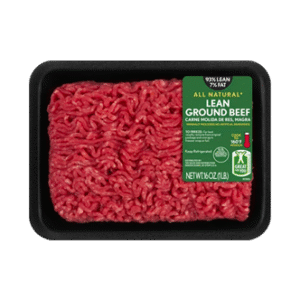 Beef Keema All Natural* 93% Lean/7% Fat Lean Ground Beef, 1 lb Tray