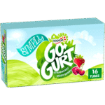 Simply Go-GURT Strawberry and Mixed Berry Kids Low Fat Yogurt Variety Pack, Gluten Free, 2 oz. Yogurt Tubes (16 Count)