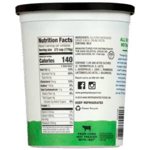 Stonyfield Organic Food